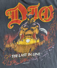 Rare Original Vintage 1984 Dio The Last In Line Tour T Shirt Heavy Metal -s m