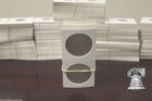 100 Morgan Dollar 2x2 Coin Holder Flip Mylar Cardboard Storage Flips Paper Mount