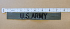 Us Army Military Patch Sew On Name Green Bdu Uniform Vietnam Era