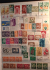 Israel 3 Pages Lot Stamps Vf Used 1948 - 1960