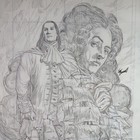 The Dominion Original Comic Art Cover Signed Joe Bennett Published Kingstone