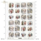 Santa And Snowmen   A4 Rice Paper   Paper For Decoupage   Itd Collection
