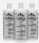 Ghair German Brazilian Keratin Treatment Straightening Smoothing Kit 3 X 34oz