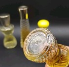 Lot Of 4 Vintage Mini Avon Glass Perfume cologne Bottles 