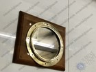Ship Antique Brass Replica Vintage Wall Mount Window Porthole With Mirror Glass
