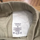 French Toast Girls Size 10 Beige Twill Chino Shorts Elastic Drawstring Stretch