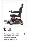 Jazzy Elite Hd Electric Wheelchair  Great Working Condition  Holds A Charge 