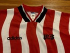 Vintage 1994 1995 Adidas Usa National Team Home Soccer Futball Jersey Kit Xl