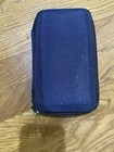 Tumi For Delta Amenity Zip Around Toiletry Kit Case Navy Blue