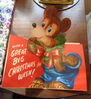 Vintage Christmas Card By Jingle Bells Usa Clear The Track New Old Stock