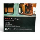Kodak Glossy Photo Paper 4x6 200 Gsm 100 Sheets Open Box Inkjet Printer Paper
