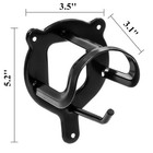 Cididu 12 Counts Horse Bridle Rack Metal Bridle Hooks Wall Mount Storage Organiz