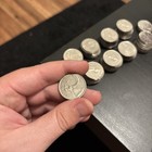 Canada Silver Quarter 25 Cents Canadian Coin Lot Of 85 Mixed Dates