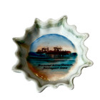 Diamond Jo Line Steamer Davenport Iowa Antique Souvenir China Dish Plate