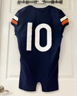 Nike Virginia Uva Cavaliers  10 Tennyson Game Used Blue Football Jersey Size 38