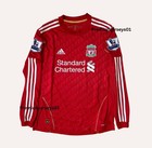 Liverpool 2011-12 Fernando Torres  9 Long Sleeve Home Premiere League Jersey