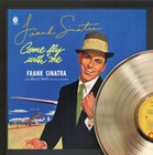 Frank Sinatra Framed Black Wood Reproduction Signature Gold Lp Display