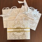 Set Of 15 Rare Dior Authentic Holiday Limited Paper  Gift Bags Bulk Sale 2441