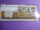 1965 Bahamas Government  1 2 Dollar Banknote  70 Queen Elizabeth Ii - Au   