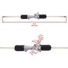 Steering Rack   Pinion W  Tie Rod End For Polaris Ranger Crew Xp 1000 2019-2021