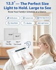 12 3 Inch Digital Calendar Electronic Calendar chore Chart Smart Touchscreen Wal