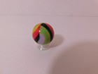 Pretty New John Hamon Miller Handmade Swirl 23 Mm   15 16  Dia  Art Glass Marble