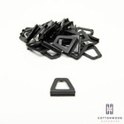 Hollow Pull Tabs For Window Screens - Black -- Made In The Usa - Free Shipping