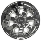 Set Of 4   Gtw Drifter 8 Inch Golf Cart Wheel Covers Hub Caps Universal Fit