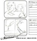 Seaquest Dsv Hand Drawn Production Dead Awaken Storyboard Page 4  ms