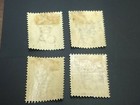 Kappysstamps St  Lucia  27 29 31 37 1891 Die B Issues Mint Hinged Gs0937