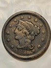 1851 Braided Hair Liberty Head Large Cent