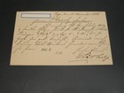Russia Latvia 1886 Riga Postal Card Pin Hole Stains  3257
