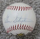 Gene Stephenson Wichita State Shockers Autographed Logo Baseball Rare