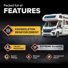 Camco Rv Rhinoextreme 20  Hose Extension Kit With Swivel Fittings And Lock Ring