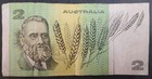  1975-79  Australia 2 Dollars P43b2  Signatures Knight-wheeler  Hul802913 