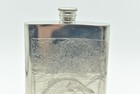 Orvis - Trout Fishing 8oz Hip Flask  Sheffield England  Clean
