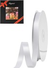 White Double Face Satin Ribbon 1 2  X 50 Yards  Ribbons Perfect For Crafts  G   