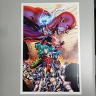 Jerome Opena Avengers Vs  Ultron 11 X 17 Art Prints Signed By Opena Marvel Comic