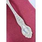 Wallace Violet Sterling Silver Coffee Spoons Set Of 4 Monogrammed 5 5  Demitasse