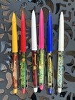 6 Floaty Float Pen Elvis Florida Chicago Niagara Falls Paris Washington Vintage
