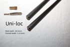Carbon Fiber Pool Cue Front Part shaft Only 12 9mm  29  uni-loc billiard Playcue