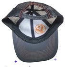 Jagermeister Grey Black Orange Embroidered Mesh Trucker Snapback Cap Hat