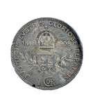 1908 Austria Franz Joseph I  1 Corona  60th Anniversary Of Reign Unc Silver Coin
