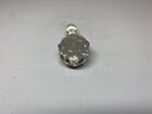 Vintage Clear Glass Faceted Bottle Stopper