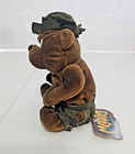 Vintage 1998 Meanies Series 2 Burny The Bear Plush Nwt Idea Factory