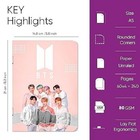 Bts Diary A5 Unruled Bts Fans Perfect For School  Work Bts Book Set Of 4