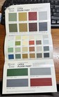 Vintage 1971 Benjamin Moore Brochure Samples Ephemera Color Latex House Paint