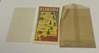 Vintage Original Travel Souvenir Alabama The Cotton State Luggage Decal
