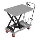     hydraulic Lift Table Cart 500lbs Lift Table Capacity 28 5  Lifting Height Whee
