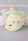 Eden Elephant Plush Rattle Rings Yellow Pastel Baby Toy Stuffed Animal 9  Read 